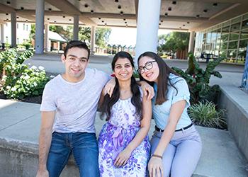 Small Group of International Students